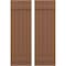 Ekena Millwork Americraft 5-Board, 2 Batten Exterior Real Wood Joined Board-n-Batten Shutters, ARW101BB518X84BTH, PR ARW101BB518X84BTH - alternate 1